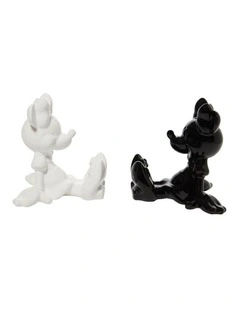 Minnie Mouse Salt & Pepper Shaker Gifts Set in Black/White