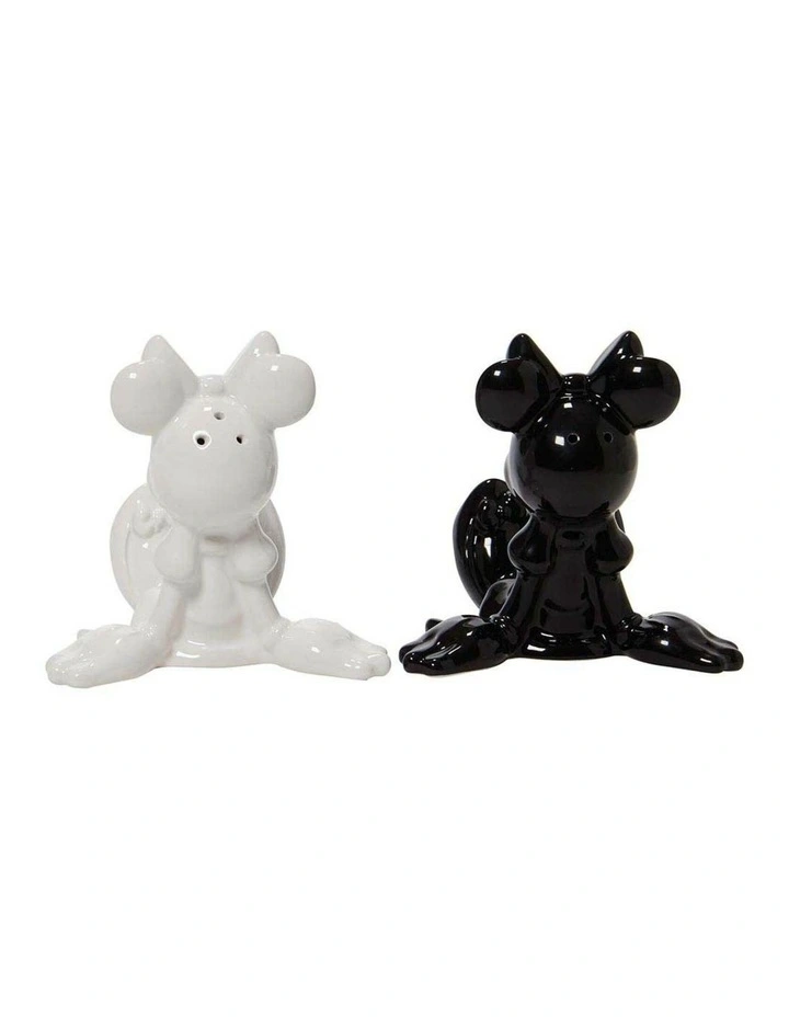 Minnie Mouse Salt & Pepper Shaker Gifts Set in Black/White image 2