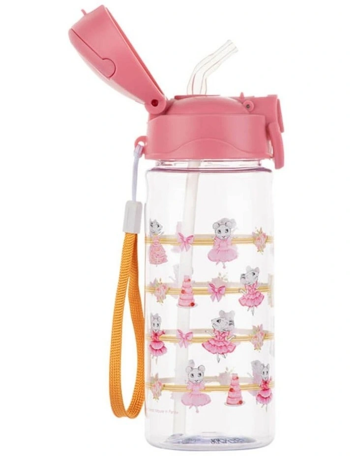 Claris Drink Bottle With Straw 500ml in Multi image 3