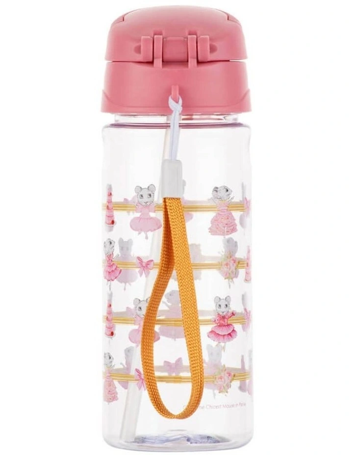 Claris Drink Bottle With Straw 500ml in Multi image 5