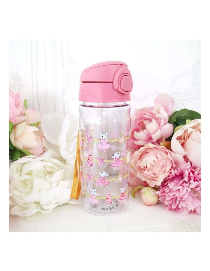 Claris Drink Bottle With Straw 500ml in Multi image 7