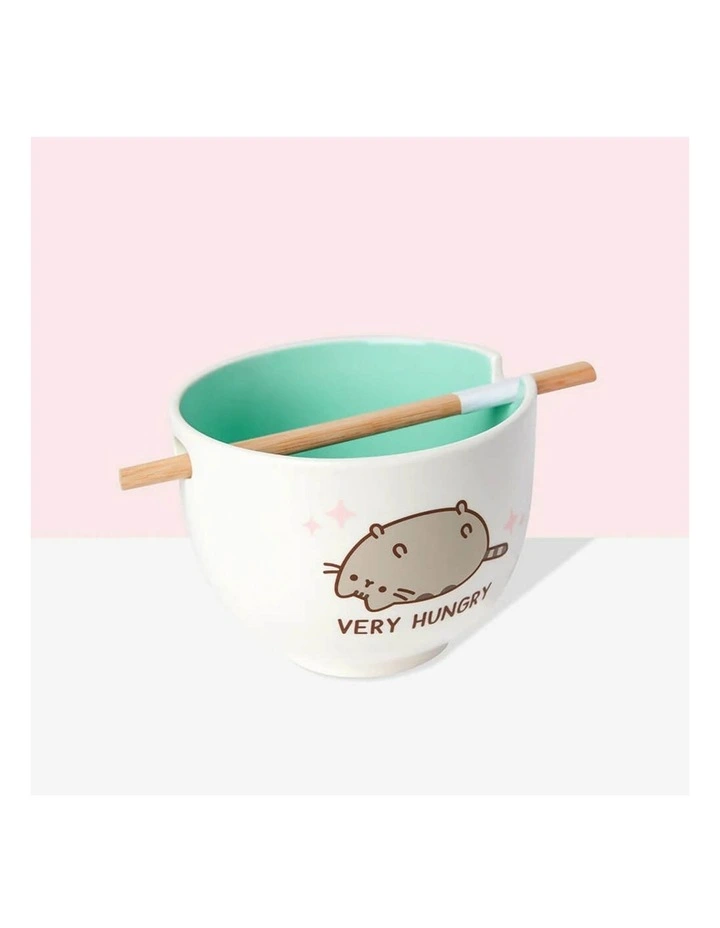 Very Hungry Ceramic Ramen Bowl Gift Box in Multi image 5