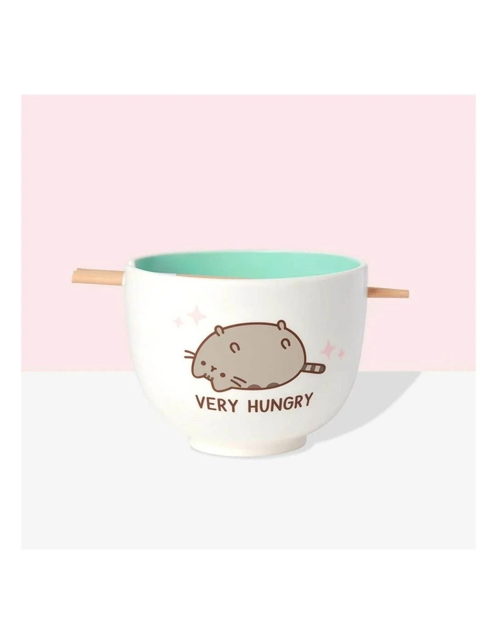 Very Hungry Ceramic Ramen Bowl Gift Box in Multi image 6