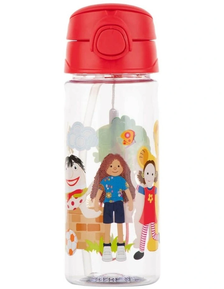 Drink Bottle with Straw in Multi image 1