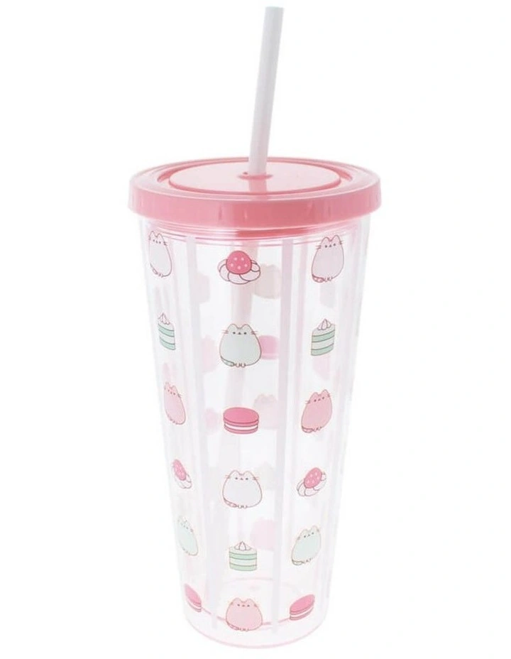 Sweets Beaker and Straw Travel Mug in Multi image 1