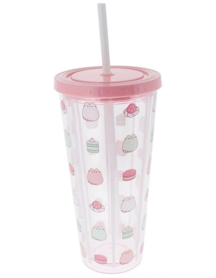 Sweets Beaker and Straw Travel Mug in Multi image 2