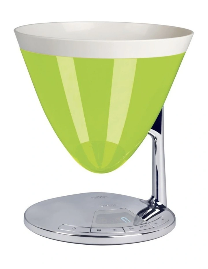 Uma Electronic Kitchen Scale With Timer in Green image 1