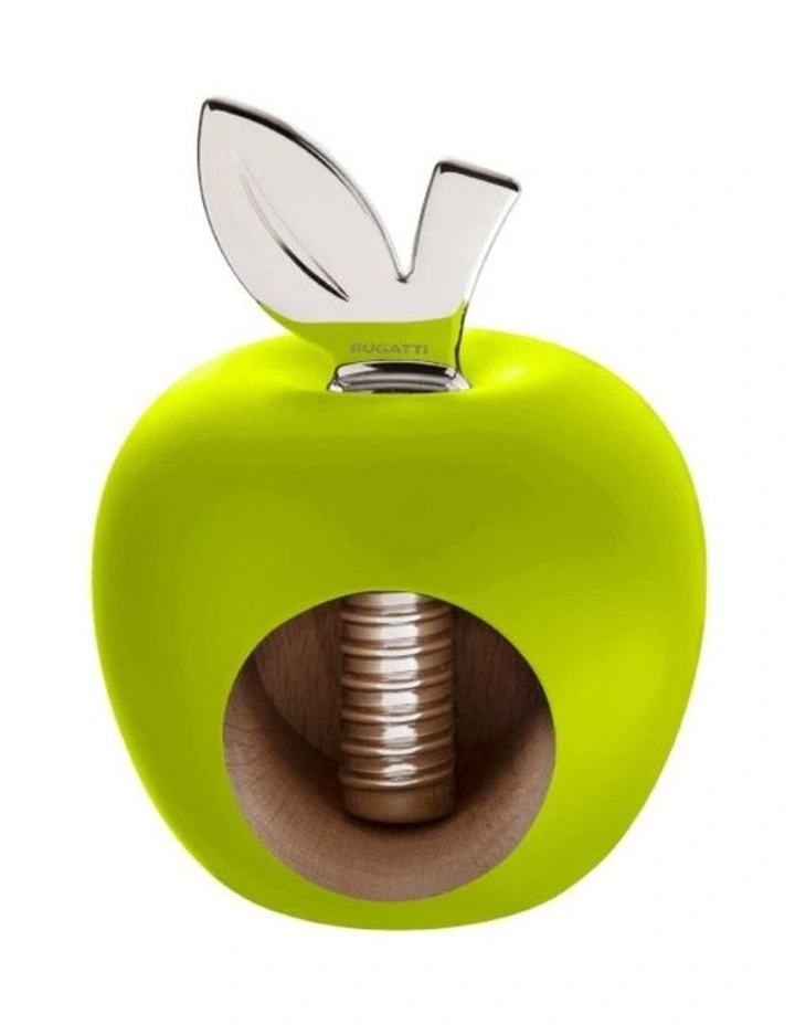 Eden Apple-Shaped Nutcracker in Glossy White image 1