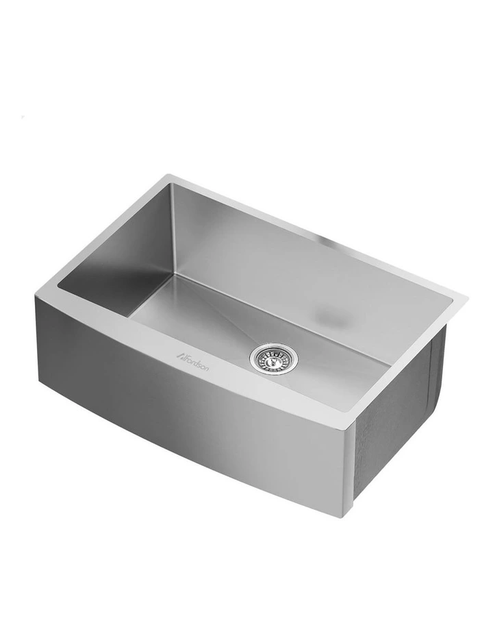 Farmhouse Kitchen Sink Basin Stainless Steel Under Mount Single Bowl 810X500MM image 1