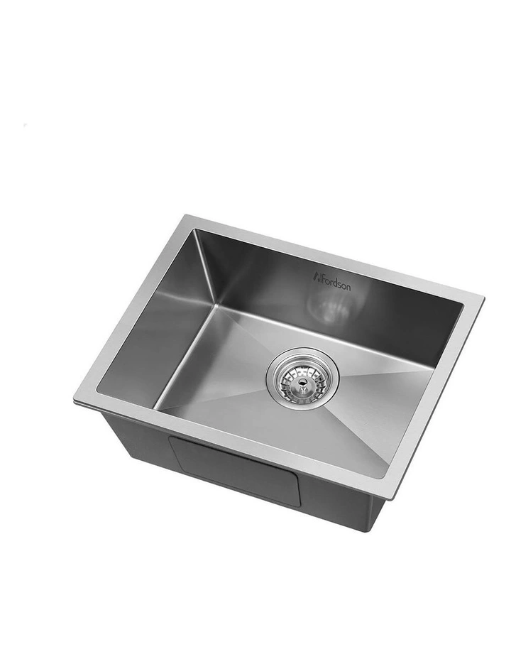 Kitchen Sink Stainless Steel Drop in Flush Under Mount Bowl 600X450MM image 1