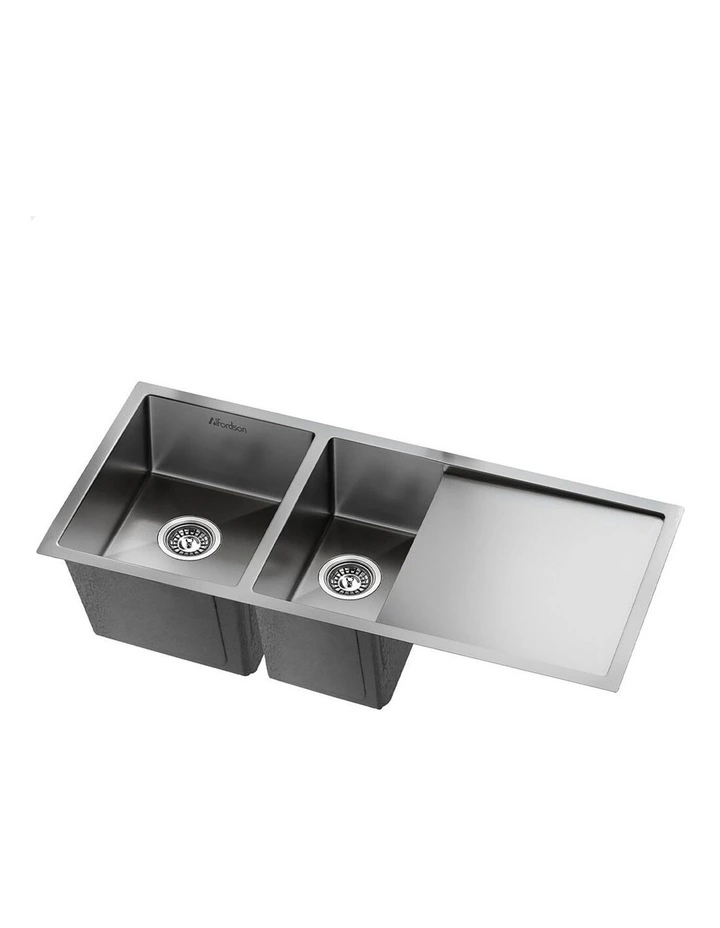 Kitchen Sink Stainless Steel Drop in Flush Under Mount Bowl 1000X450MM image 1