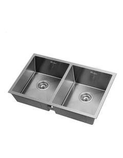 Kitchen Sink Stainless Steel Drop in Flush Under Mount Basin 770X450MM
