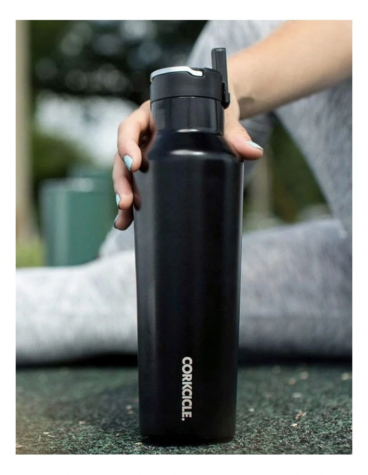 Corkcicle Sport Canteen - 600ml Walnut Wood image 4