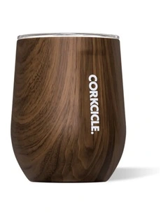 Corkcicle Stemless - 355ml Walnut Wood