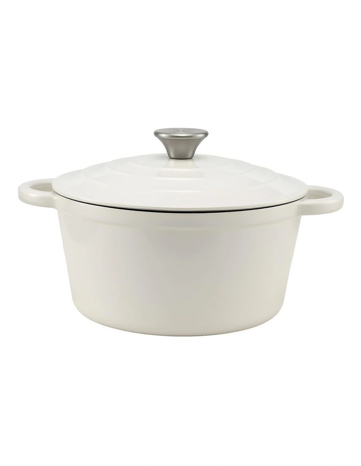 5-Star Chef 3.8L Enameled Cast Iron Dutch Oven Pot with Lid for Sourdough Bread Baking image 2