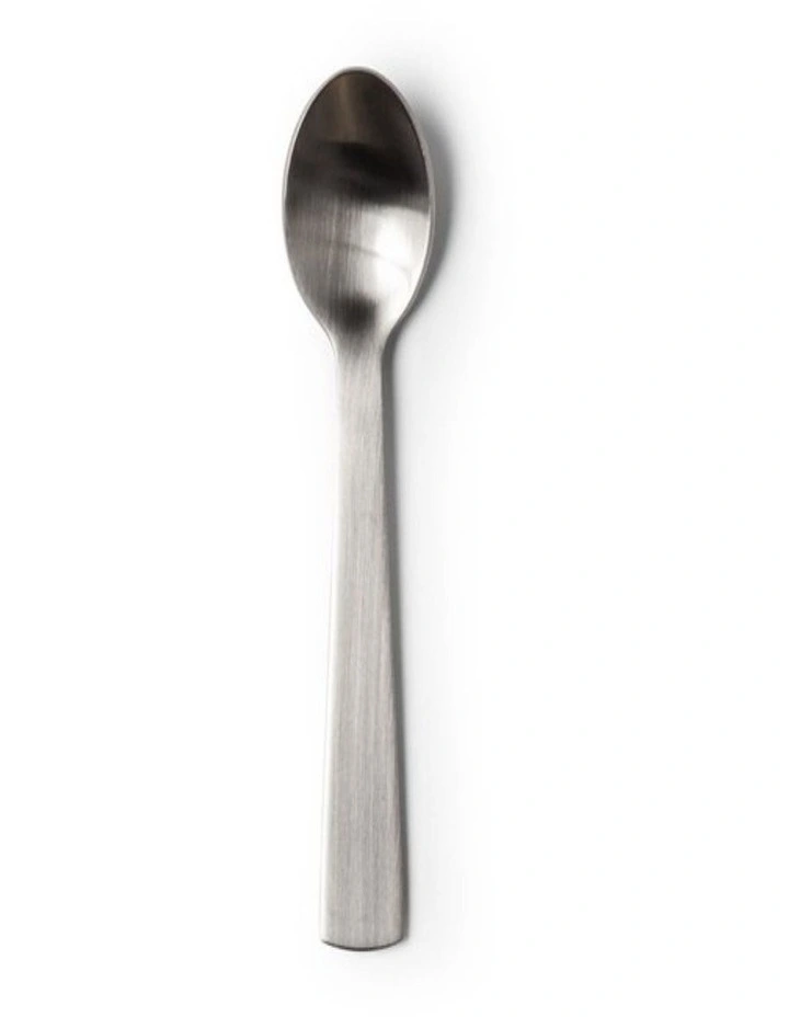 Acme Brushed Stainless Teaspoons 12 Pack image 1