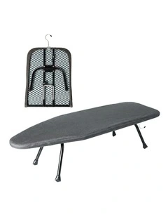 Levede Metal Table Ironing Board Folding Heat Resistant Cover 100% Cotton Pad