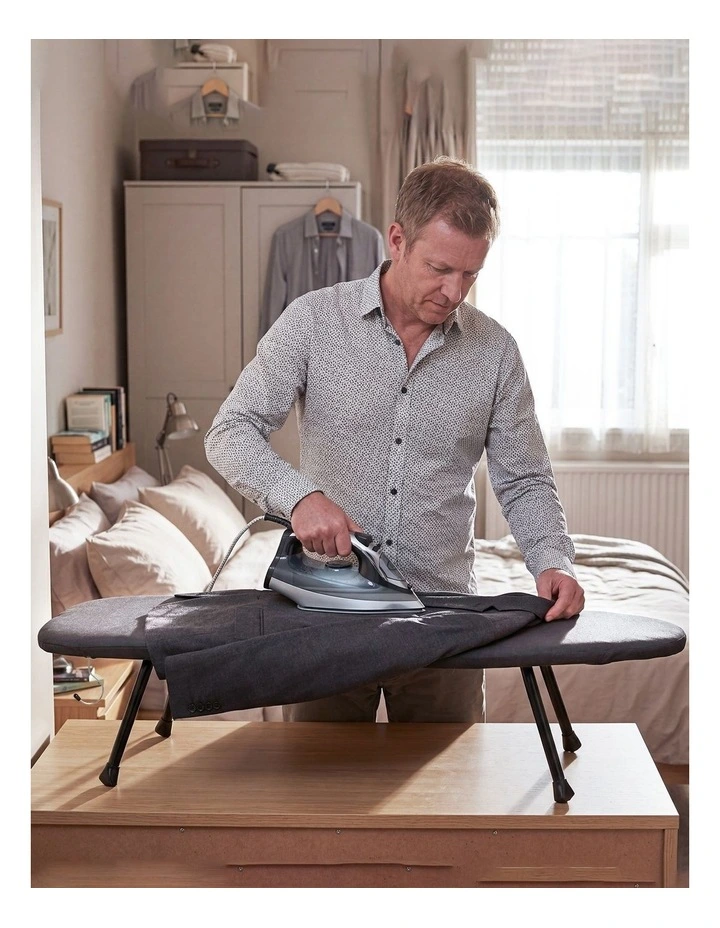 Levede Metal Table Ironing Board Folding Heat Resistant Cover 100% Cotton Pad image 7