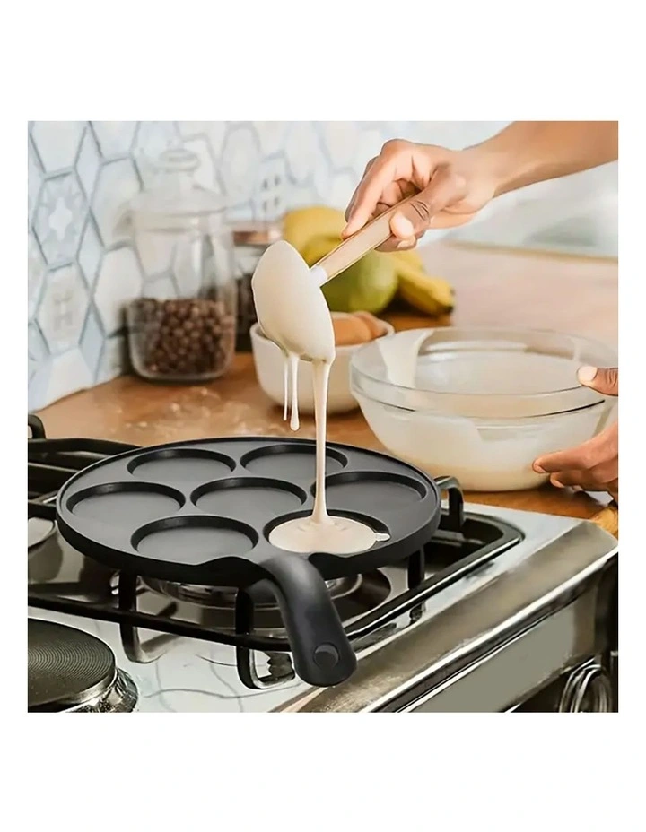SOGA Cast Iron Takoyaki Fry Pan 23cm image 7