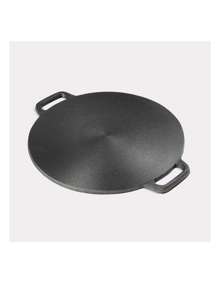 SOGA Cast Iron Induction Crepe Pan 34cm image 2