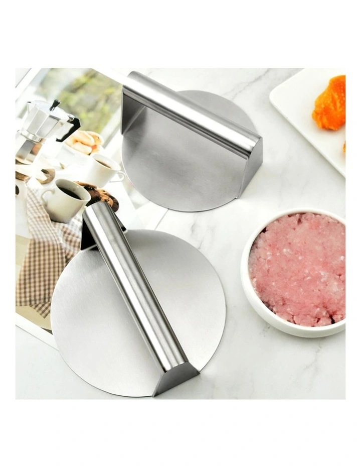 SOGA Stainless Steel Burger Press image 2
