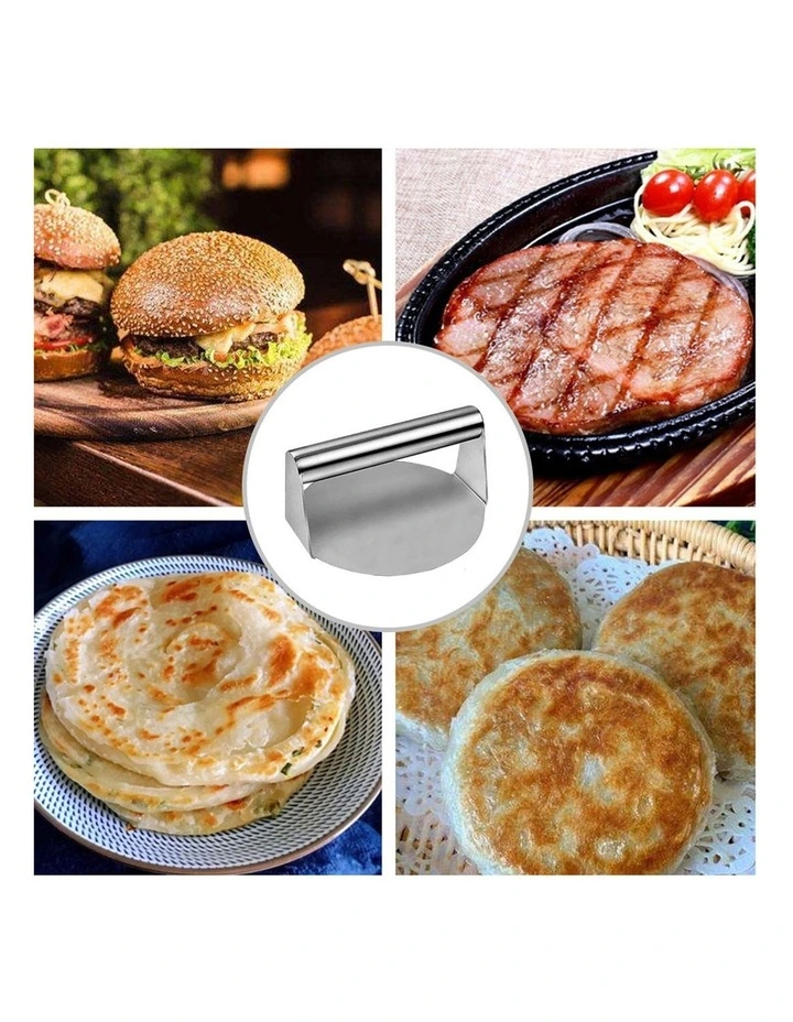 SOGA Stainless Steel Burger Press image 4
