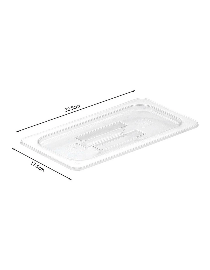 SOGA Clear Gastronorm 1/3 GN Lid Food Tray Top Cover image 7