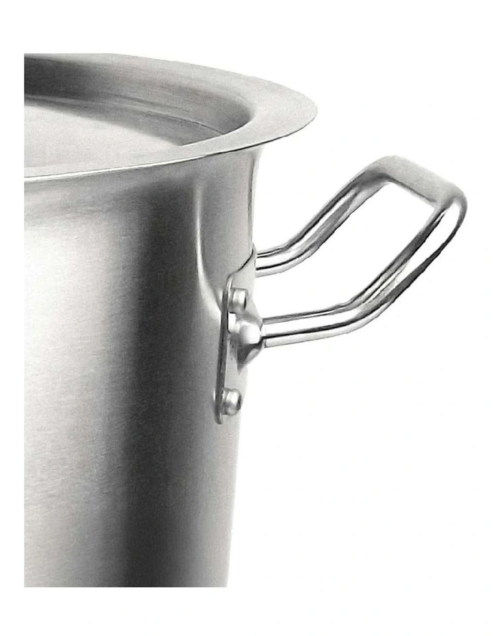 SOGA 18/10 Stainless Steel 14L Stock Pot Without Lid image 3