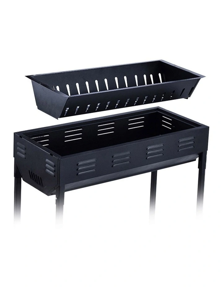 SOGA 66cm Portable Folding Box-Type Charcoal BBQ Grill image 5