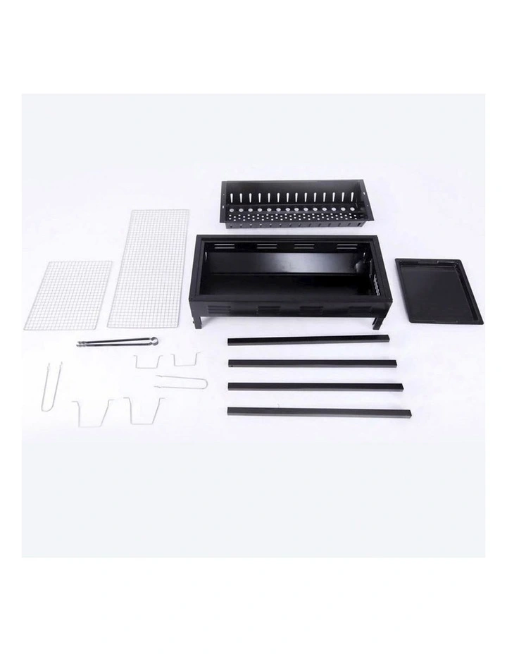 SOGA 66cm Portable Folding Box-Type Charcoal BBQ Grill image 6