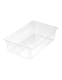 SOGA 150mm Clear Gastronorm GN Pan 1/1 Food Tray Storage