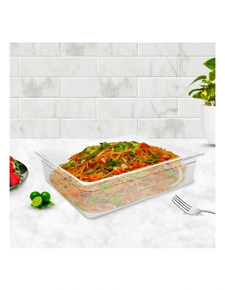 SOGA 150mm Clear Gastronorm GN Pan 1/1 Food Tray Storage image 2