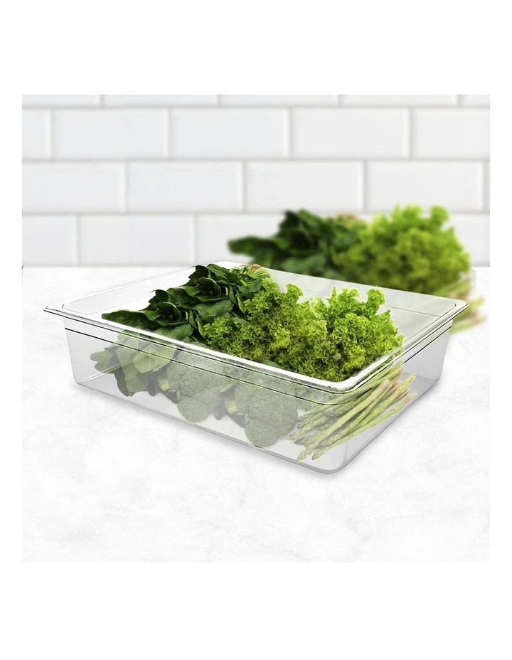 SOGA 150mm Clear Gastronorm GN Pan 1/1 Food Tray Storage image 3