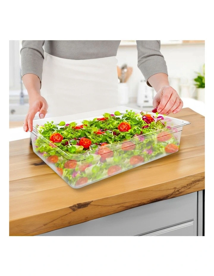 SOGA 150mm Clear Gastronorm GN Pan 1/1 Food Tray Storage image 4