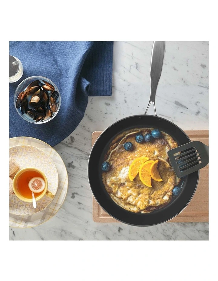 SOGA 4X Stainless Steel Fry Pan Frying Pan Induction FryPan Non Stick Interior Skillet image 7