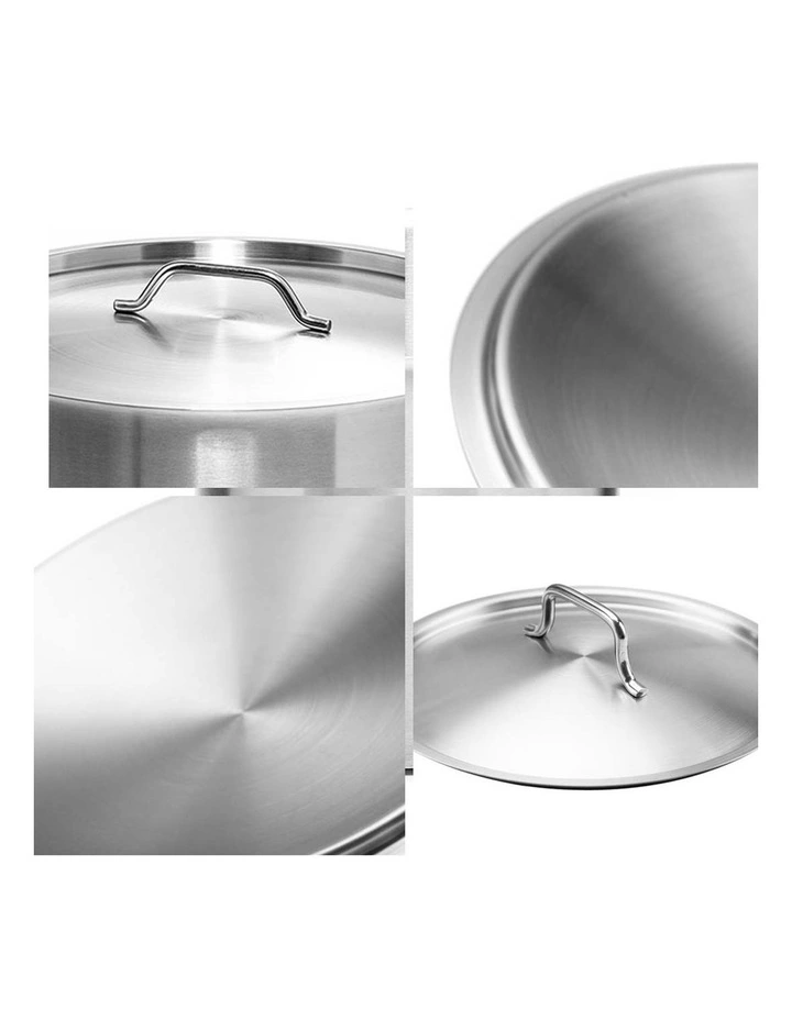 SOGA Stainless Steel Stock Pot 30cm Lid Only image 6