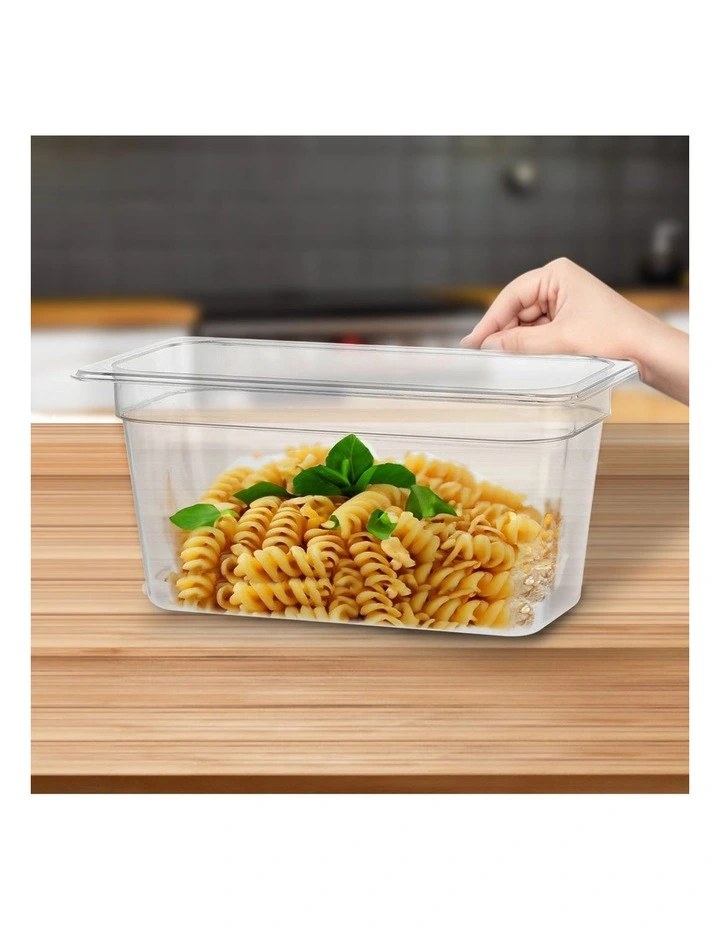 SOGA 150mm Clear Gastronorm GN Pan 1/3 Food Tray Storage image 4