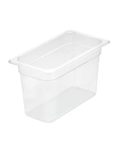 SOGA 200mm Clear Gastronorm GN Pan 1/3 Food Tray Storage
