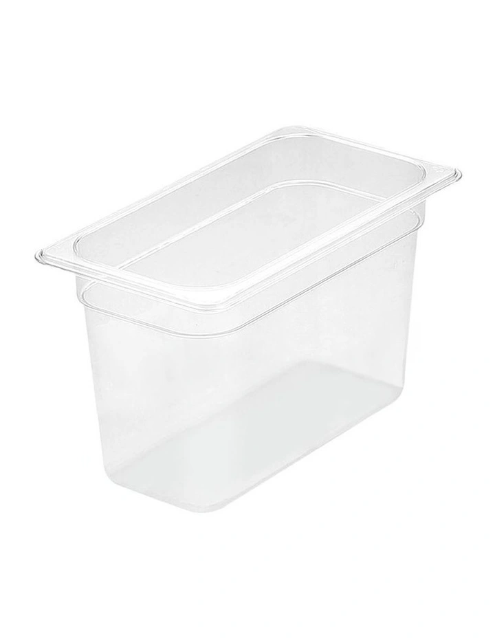 SOGA 200mm Clear Gastronorm GN Pan 1/3 Food Tray Storage image 1