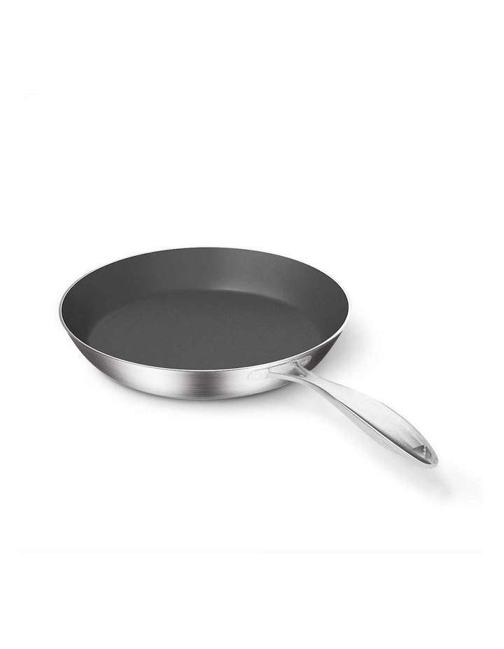 SOGA 6X Stainless Steel Nonstick Fry Pan Induction Skillet Set image 4