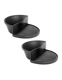 SOGA 2X 2-in-1 Cast Iron Griddle Pan and Hot Pot