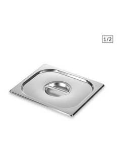 SOGA Stainless Steel Gastronorm Pan Lid 1/2