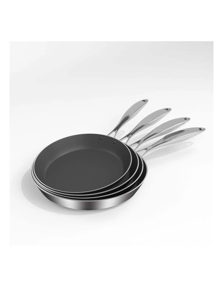 SOGA Stainless Steel Non-Stick Induction Fry Pan 32cm image 6