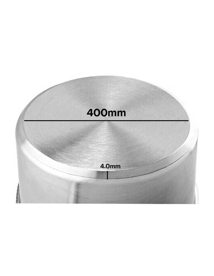 SOGA 18/10 Stainless Steel 50L Stock Pot Without Lid image 2