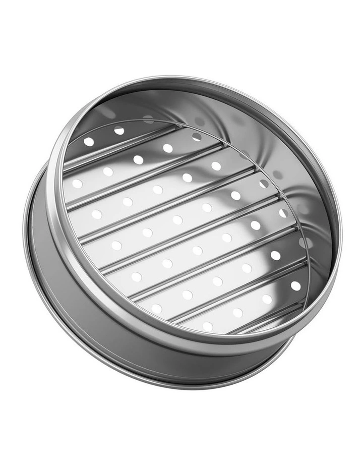 SOGA 2X 28cm 5 Tier Stainless Steel Food Steamer with Lid image 2
