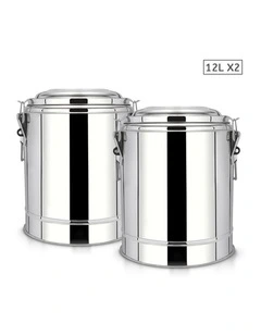 SOGA 2X Stainless Steel Insulated Beverage Container 12L