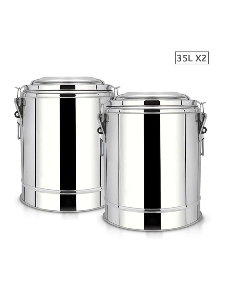 SOGA 2X Stainless Steel Insulated Beverage Container 35L image 1