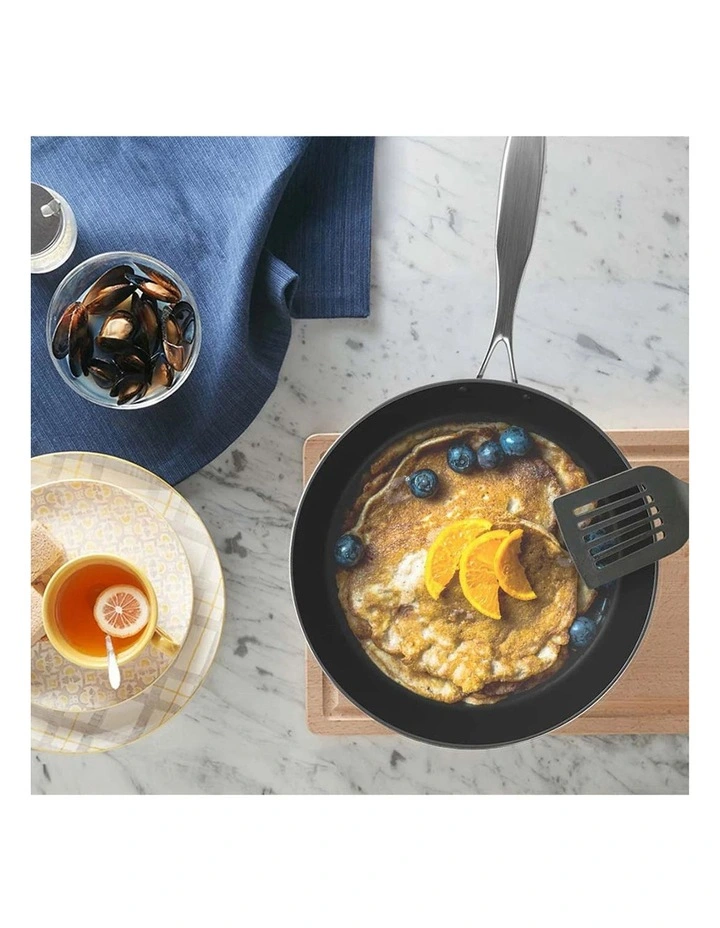 SOGA Stainless Steel Non-Stick Induction Fry Pan 30cm image 5