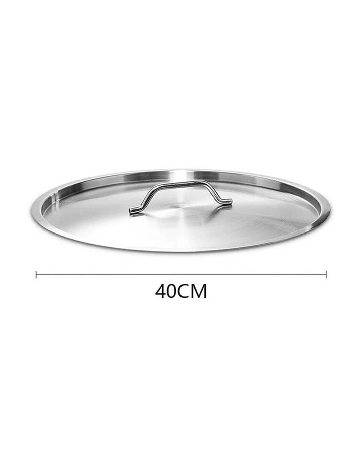 SOGA Stainless Steel Stock Pot 40cm Lid Only image 2