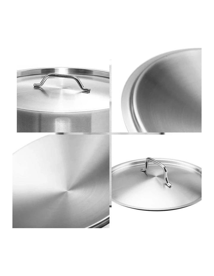 SOGA Stainless Steel Stock Pot 40cm Lid Only image 3
